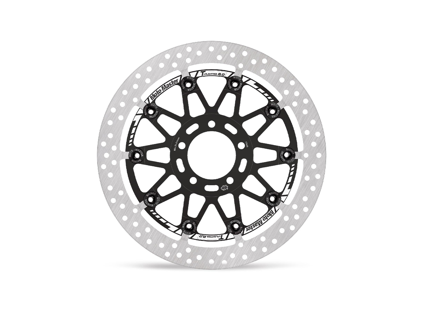 MOTO MASTER Disco de freno simétrico rotacional, T-Floater para Kawasaki ZX10RR Ninja Modelo 2017-