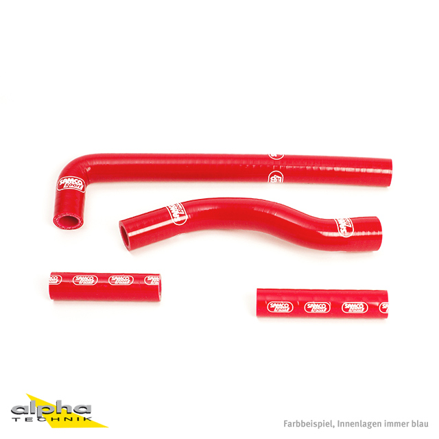 Kit de mangueras de silicona SAMCO SPORT rojo para Yamaha WR250F YZ250F año del modelo 2001-2006