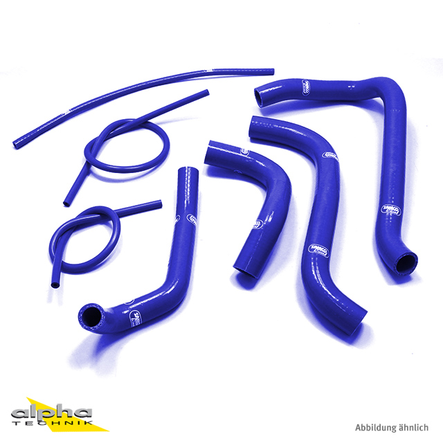 Kit de mangueras de silicona SAMCO SPORT azul para Honda CBR1100XX modelos de inyección año 1998-2007