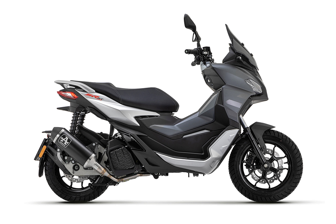 ARROW Escape DARK URBAN para Aprilia SR125 GT / SR200 GT Año de modelo 2022-