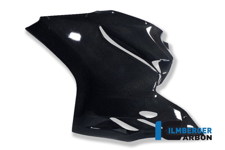 Panel lateral de carenado de carbono Ilmberger lado izquierdo Race, Carbono