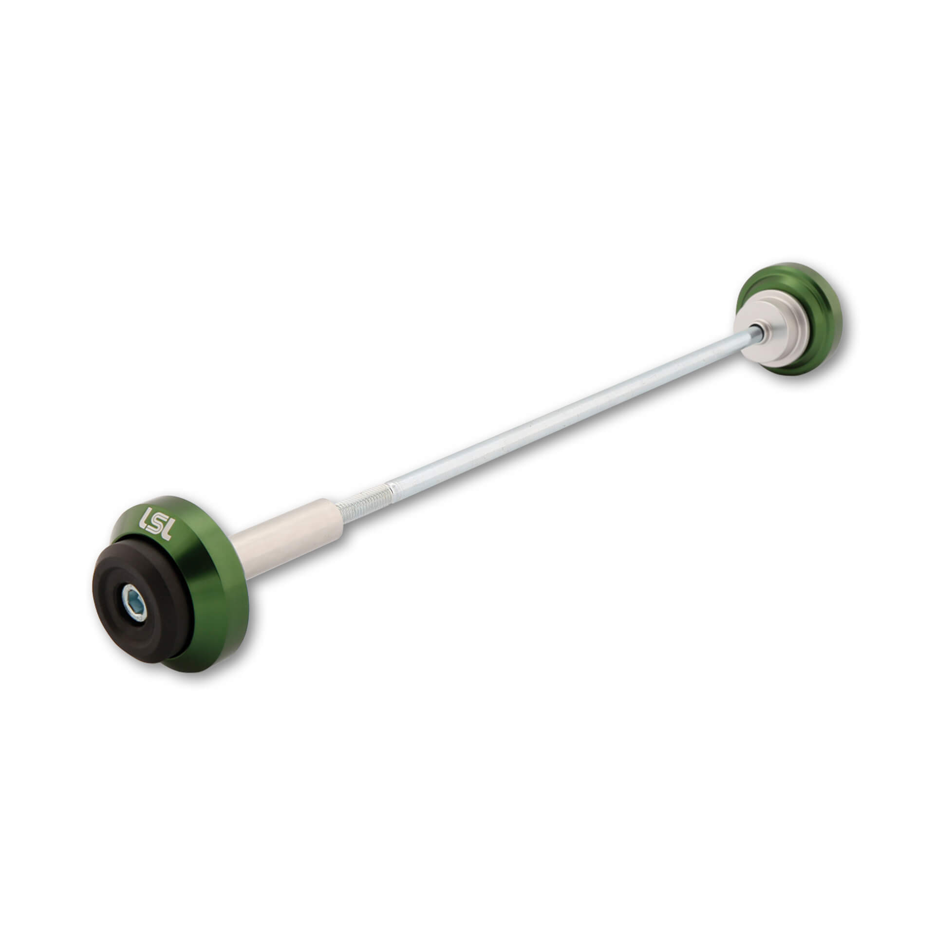 LSL Protección de Eje GONIA para Suzuki GSX-S1000, 2015- , verde, trasero