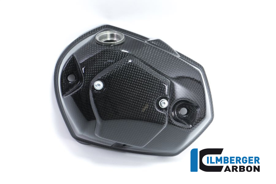 Ilmberger Carbon casquete de válvula lado derecho, brillante, BMW R nineT 2014-2017, R nineT Racer, Scrambler, Urban GS 2016-