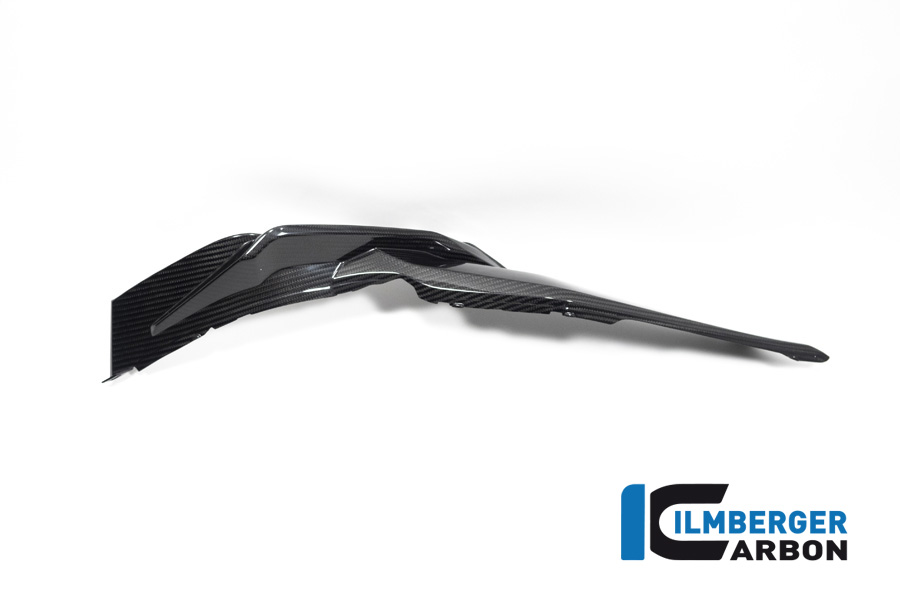 Cubierta lateral inferior de carbono Ilmberger en el depósito de gasolina lado derecho, brillante, para BMW S1000XR 2020- M1000XR 2024-