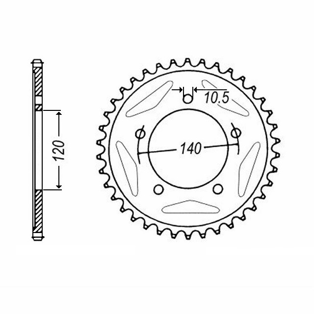 Bild Kettenrad