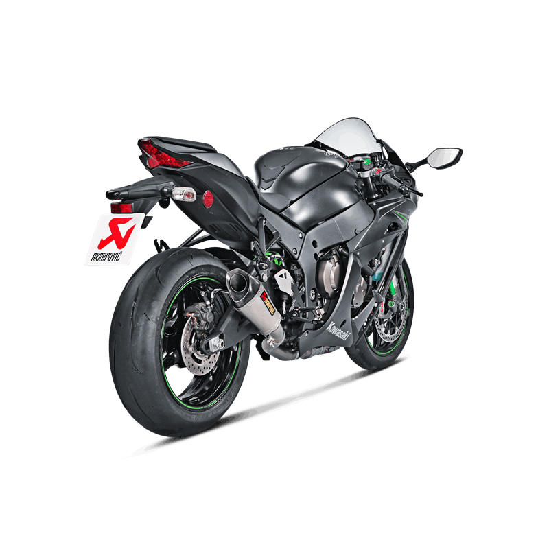 Tubo de conexión opcional Akrapovic (Titanio) sistema de escape para Kawasaki Ninja ZX-10R Año del modelo 2016-2018