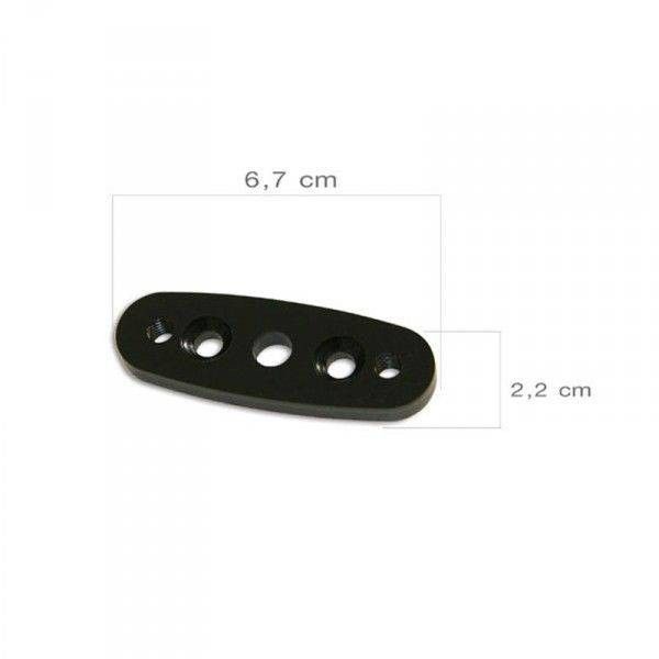 Barracuda espejo retrovisor RACE negro mate