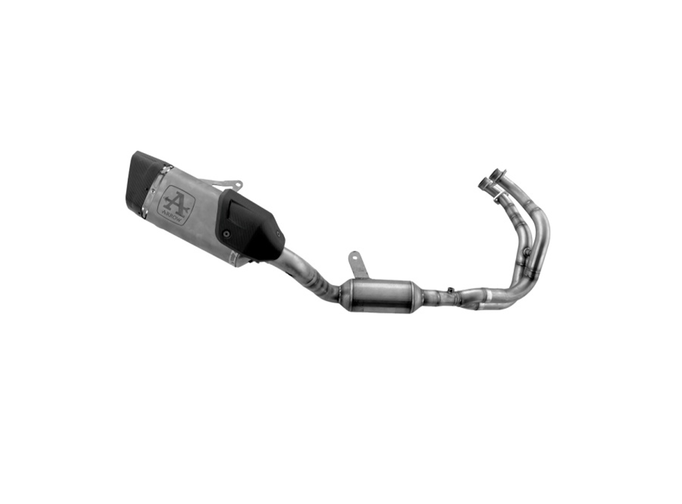 ARROW sistema de escape PISTA Titanio para Yamaha R7 año de modelo 2021-