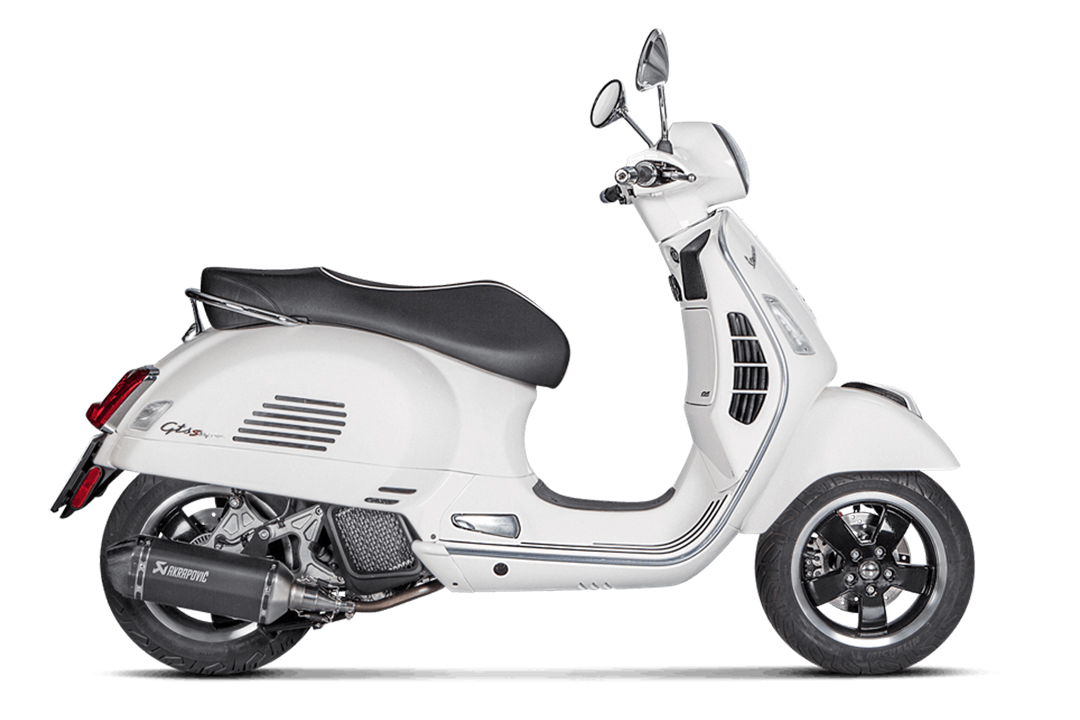 Akrapovic Slip-On Line (SS) Escape para Vespa GTS Super 125 / Sport / Tech a partir del año modelo 2021