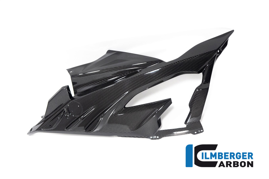 Ilmberger Carbon Carena Lateral lado izquierdo Racing, brillante, BMW M1000RR 2021-