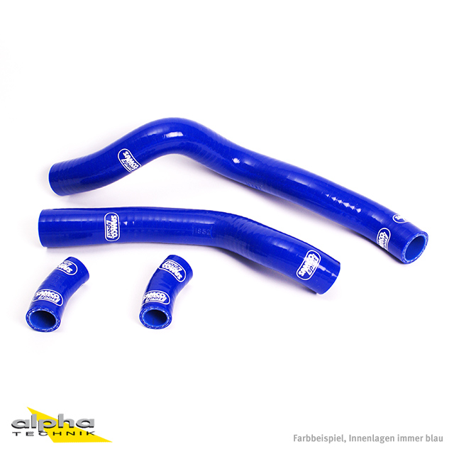 Kit de mangueras de silicona SAMCO SPORT azul para Suzuki TL1000S Año del modelo 1997