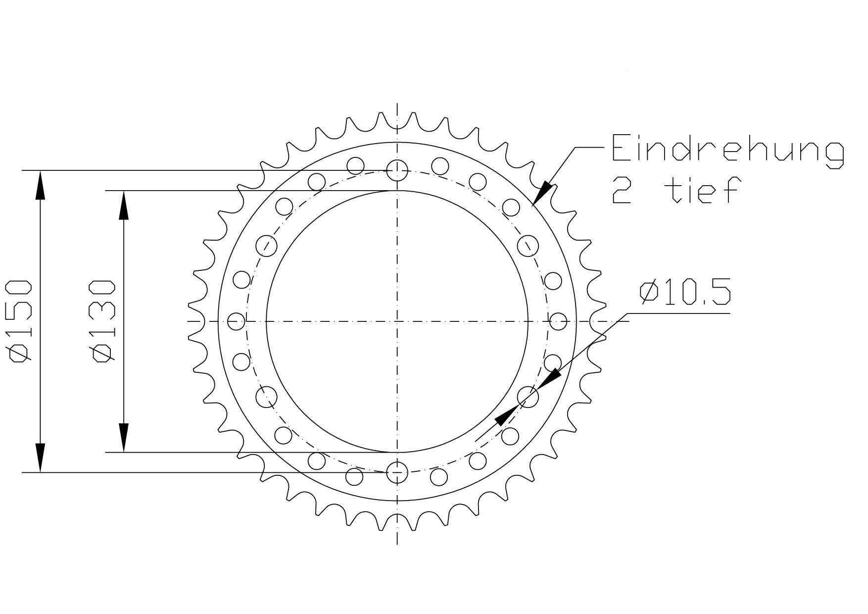 corona Aluminio, YAMAHA Z-46