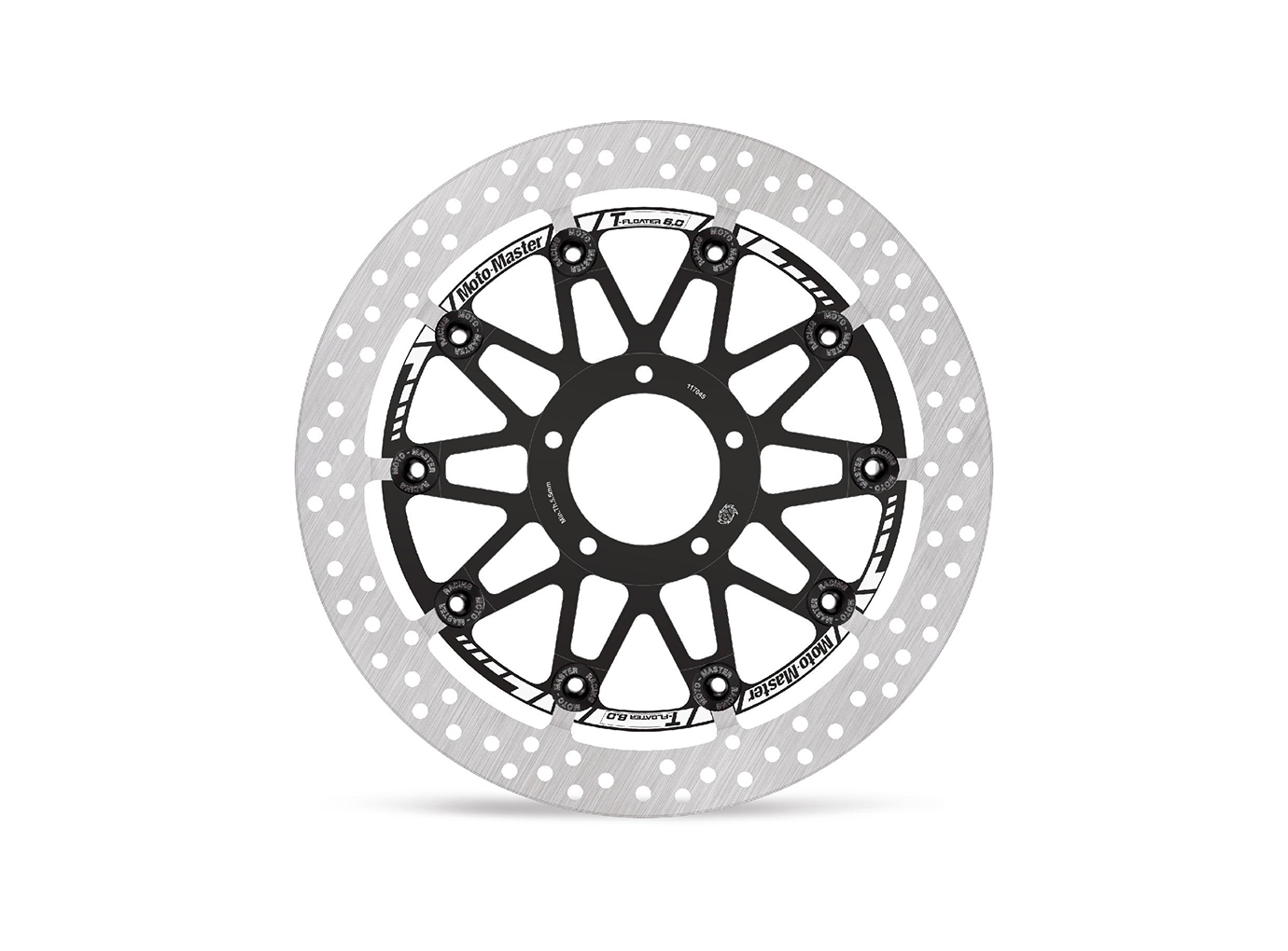 MOTO MASTER disco de freno anterior, delanteroe rotacionalmente simétrico, T-Floater para Ducati Streetfighter V4 y Panigale V4 año del modelo 2020-