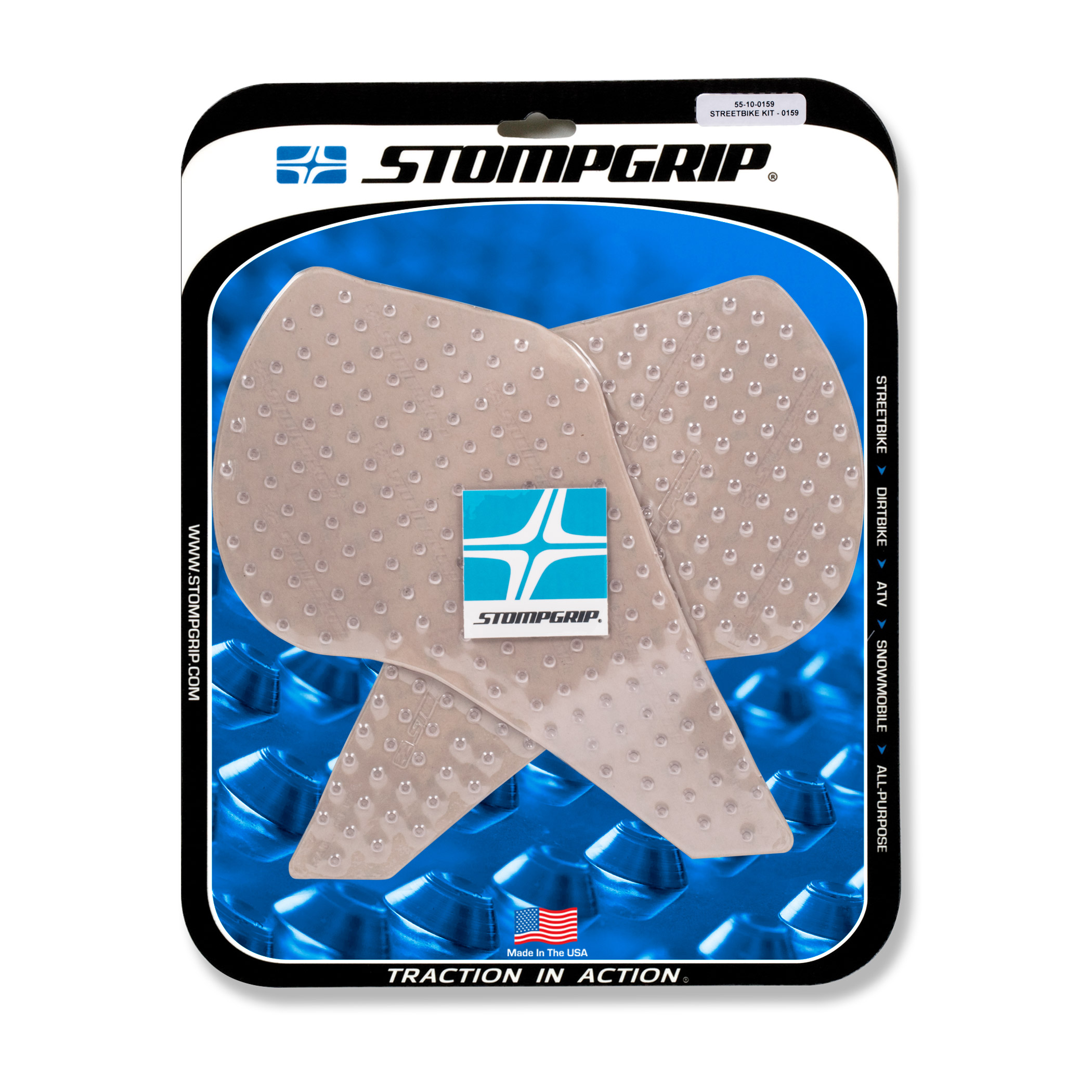 Stompgrip transparente, Volcano, para Honda CRF1000L Africa Twin