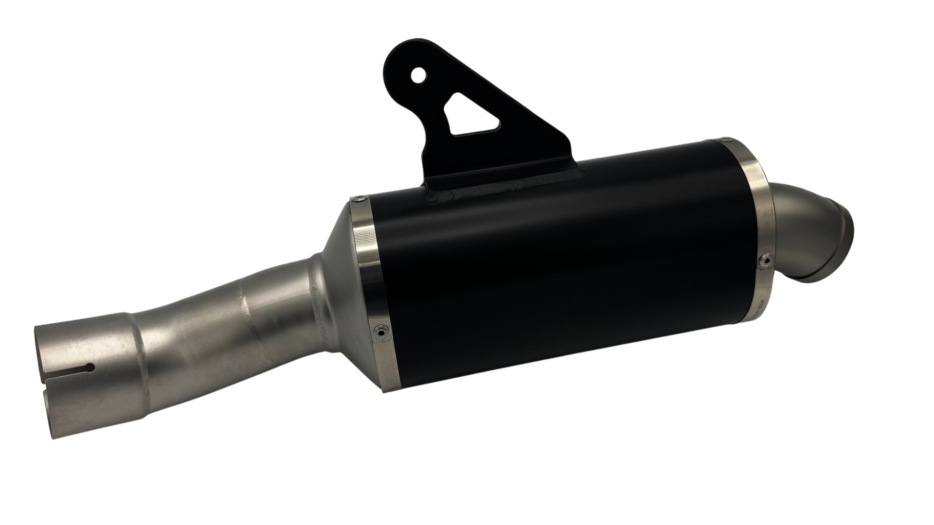 ARROW Escape INDY RACE EVO DARK Aluminio negro para BMW R1300GS (Adventure), 2024-