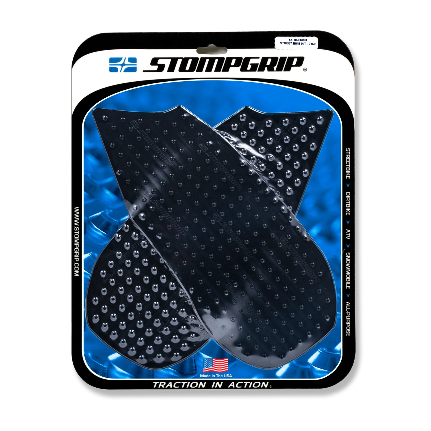 Stompgrip negro, Volcano, para Honda CB1000R, 2018-2025