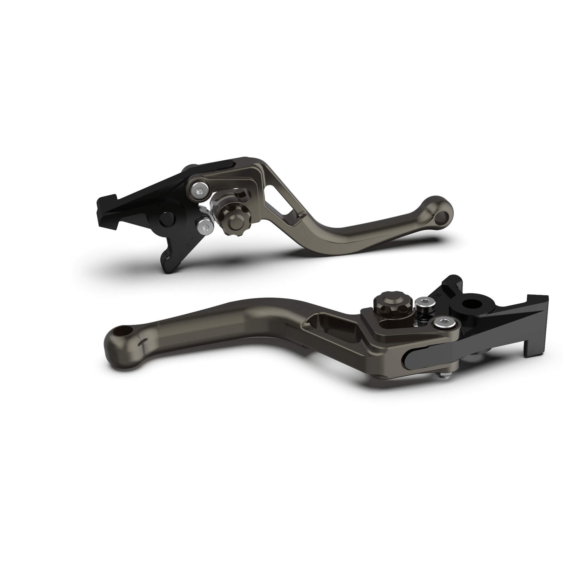 Maneta de freno LSL BOW R68R, corta, antracita/antracita
