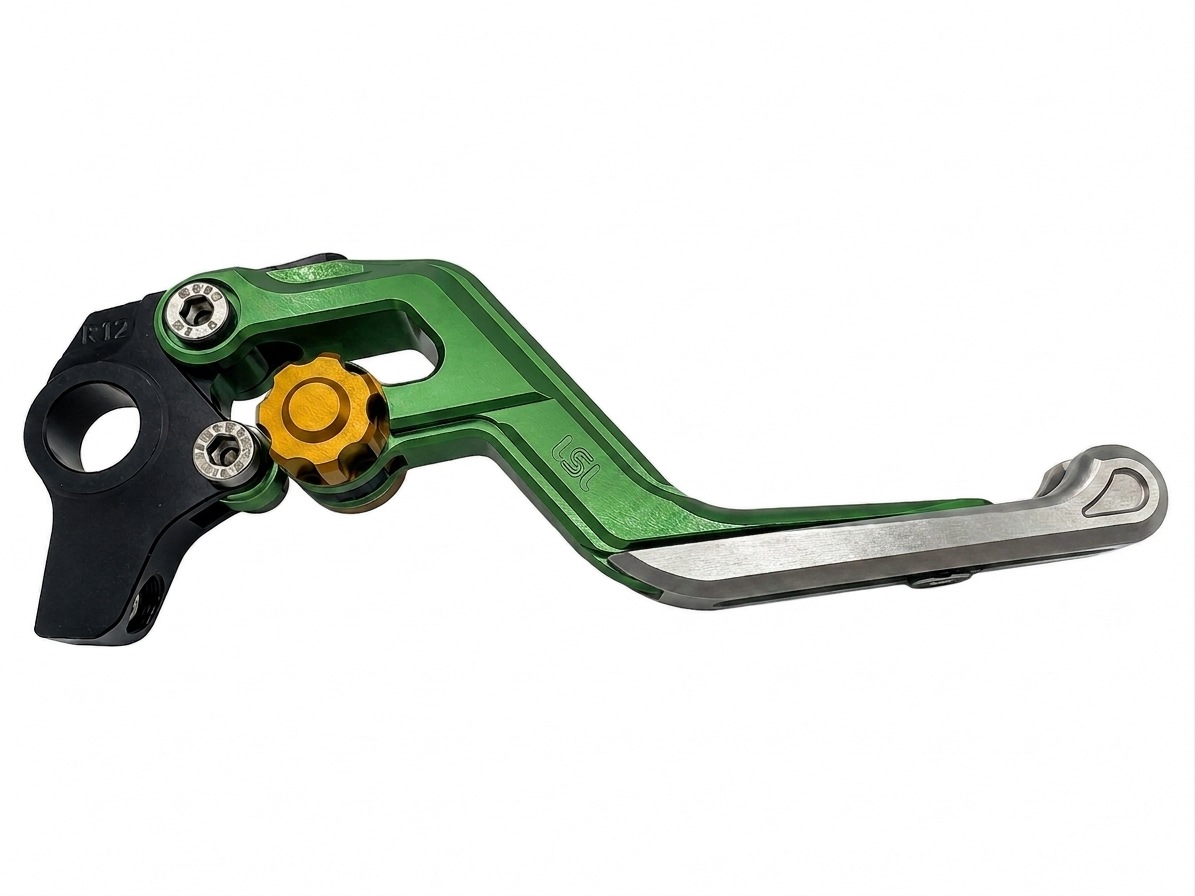 Maneta de freno LSL ERGONIA R21 Verde/Oro/Plata