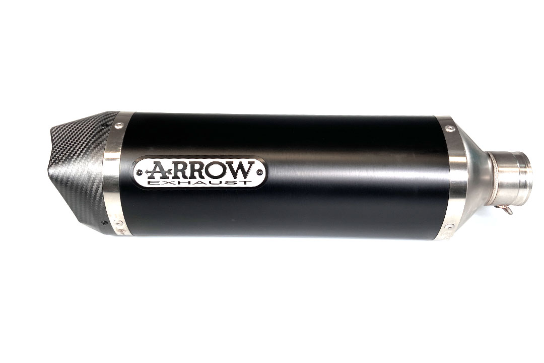 Escape ARROW RACE TECH para Suzuki GSR750 2011-16 / GSX-S750 2017- de aluminio, negro