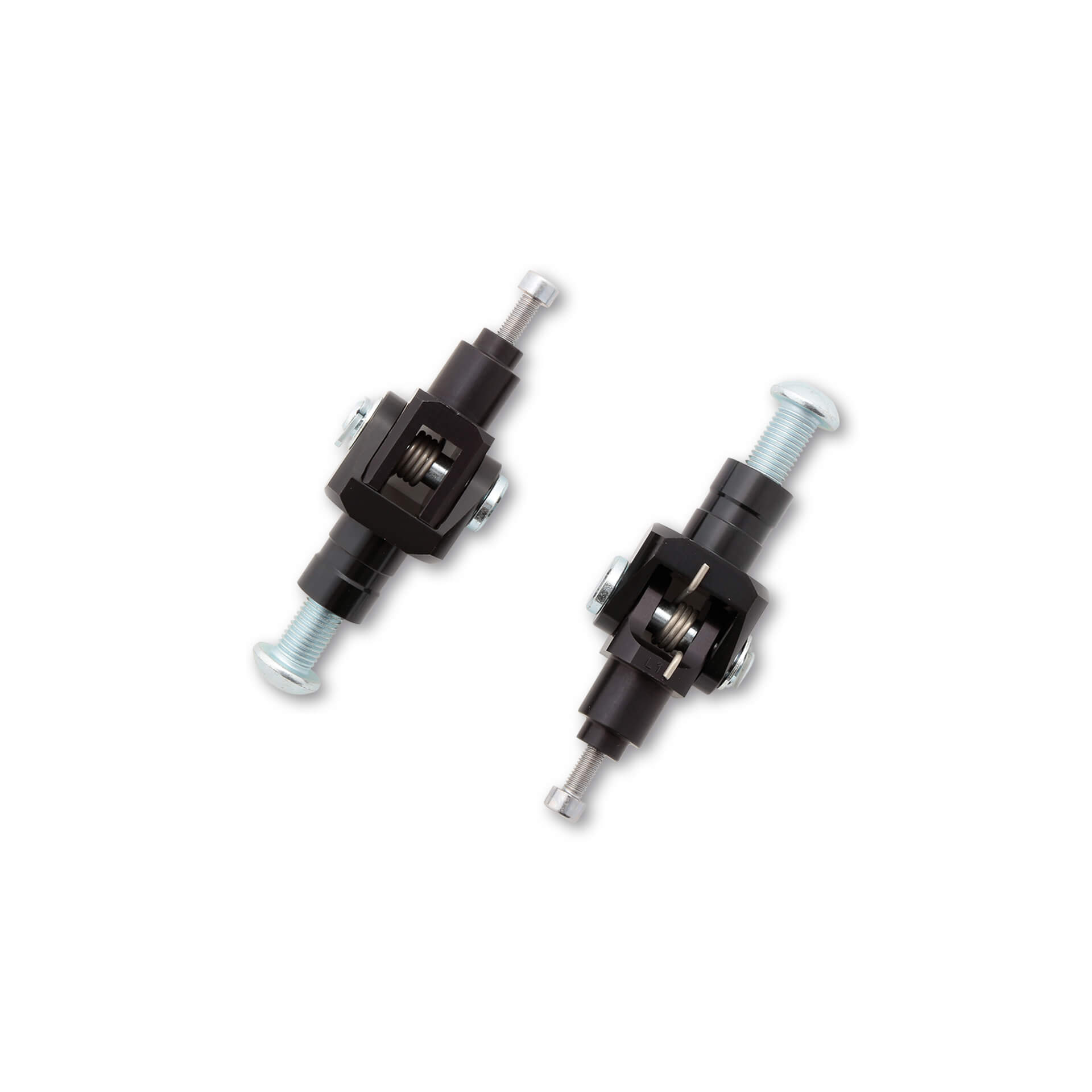 Kit de articulación de estriberas LSL plegable para sistemas 2Slide, negro