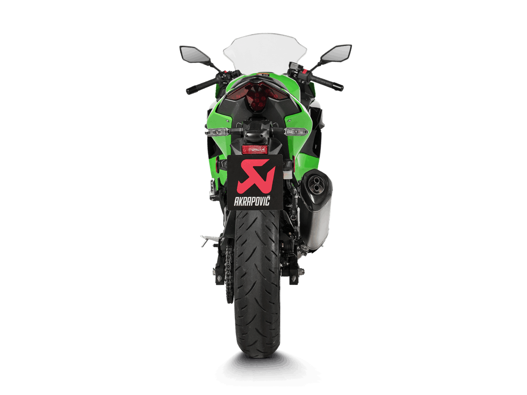 Akrapovic Slip-On Line (Titanio) Escape para Kawasaki Ninja 500, Z500, 2024-2025