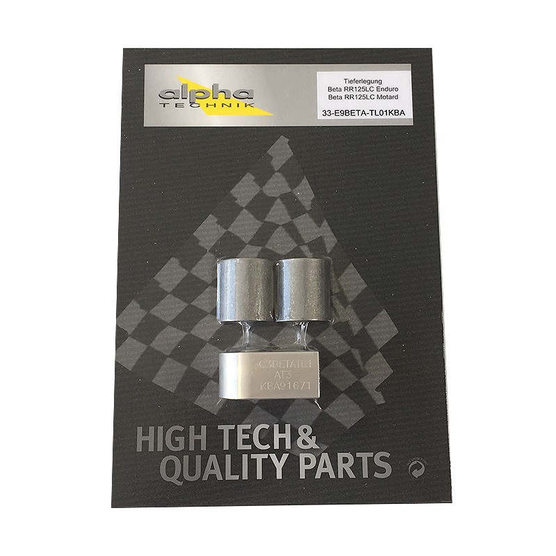 alpha Technik Tieferlegungssatz 30mm für Beta RR125, Typ E9; Modelljahr 2018-