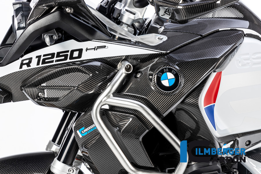 Toma de aire lado izquierdo de carbono para BMW R 1250 GS Adventure a partir de 2019