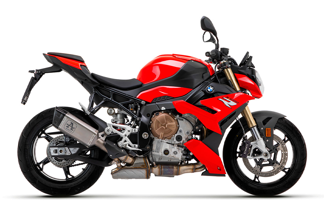 ARROW PISTA Slip-On Titanio para BMW S1000RR a partir de 2019- / S1000R a partir de 2021- / M1000RR a partir de 2020- / M1000R a partir de 2023-