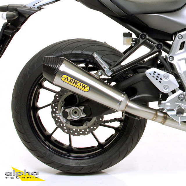 Escape ARROW X-KONE para Yamaha MT07 / Tracer 700 2014-2020, Acero inoxidable (Solo con colector ARROW)