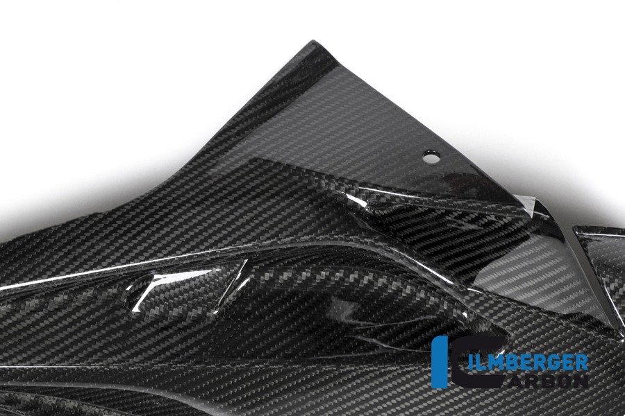 Lateral de carenado de carbono Ilmberger lado derecho, Carbono