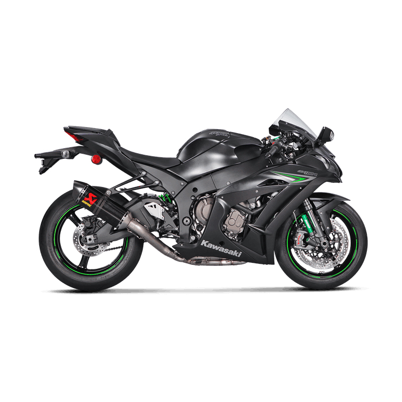 Akrapovic Racing Line (Carbon) sistema de escape para Kawasaki Ninja ZX-10R 2016-2020, ZX-10R SE 2018-2020, ZX-10RR 2017-2020