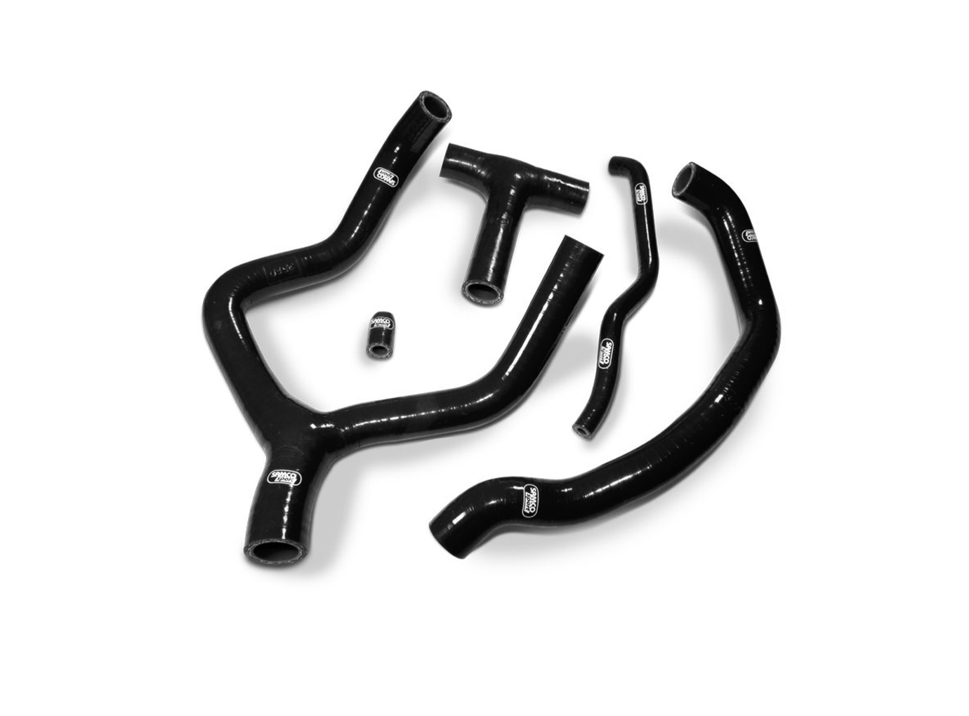Kit de mangueras de silicona SAMCO SPORT, negro, para Husaberg FE570 / FS570 / FX570 año de modelo 2009-2012