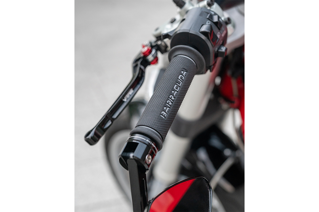 Puños Barracuda Basic Racing grises