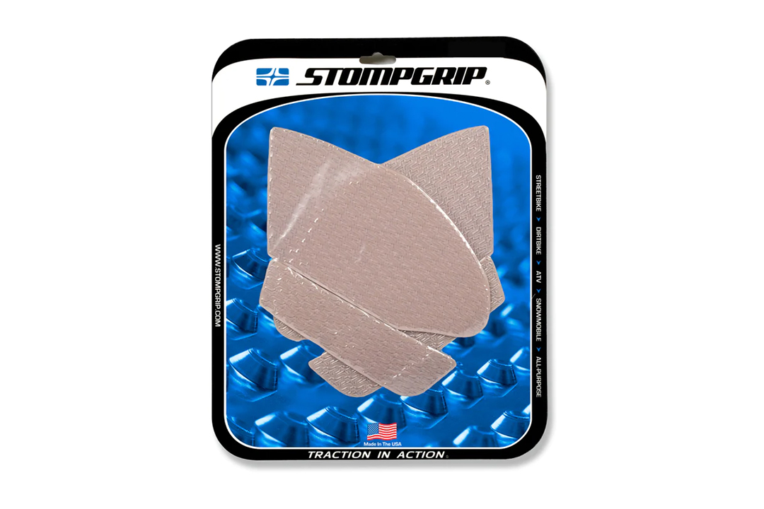 Stompgrip Traction Pads transparentes, para Suzuki GSXR1000(R), 2017-2025
