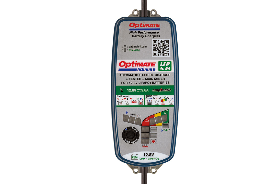 cargador de batería OPTIMATE Lithium 4s 6 Amperios
