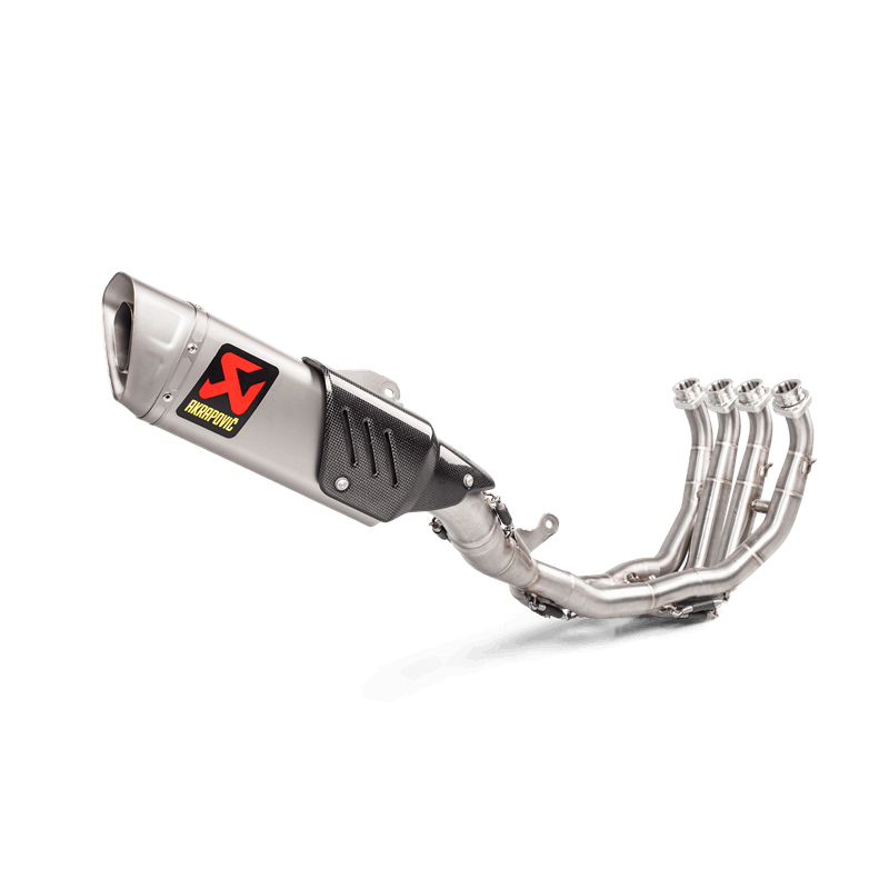 Akrapovic Racing Line (Titanium) sistema de escape para Yamaha YZF-R6 años de modelo 2008-2025