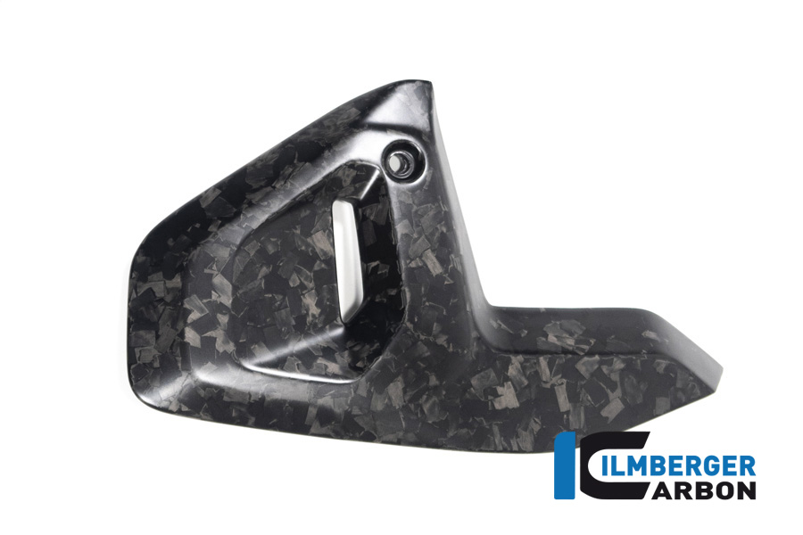 Ilmberger Carbon chasiscubierta triangular lado derecho, Black Diamond Carbon, mate, BMW R1300GS 2023-