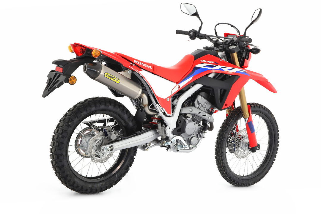 ARROW Escape THUNDER Titanio para Honda CRF250 / CRF300 Año del modelo 2017-