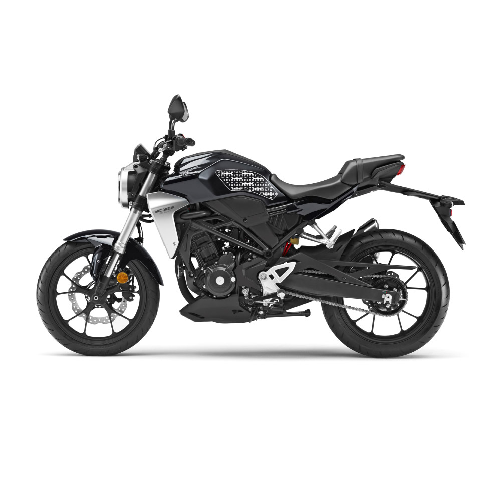 Stompgrip transparente, Volcano, para Honda CB300R / CB(R)650R, 2019-2025