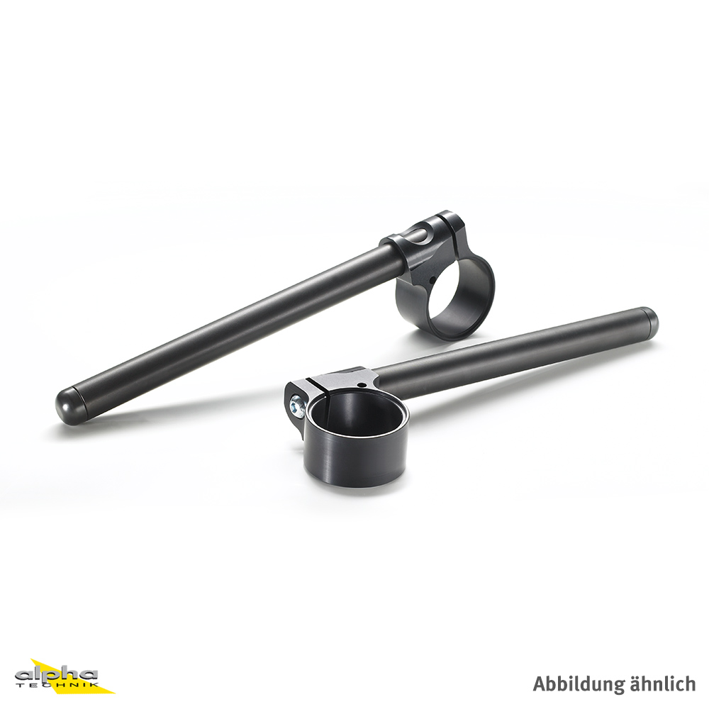 Semimanillares TRW de Aluminio MCL45EC en negro, 45 mm