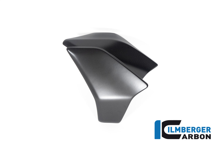 Carenado de radiador de agua de carbono Ilmberger lado izquierdo, mate, Ducati Diavel 1260, 2019-