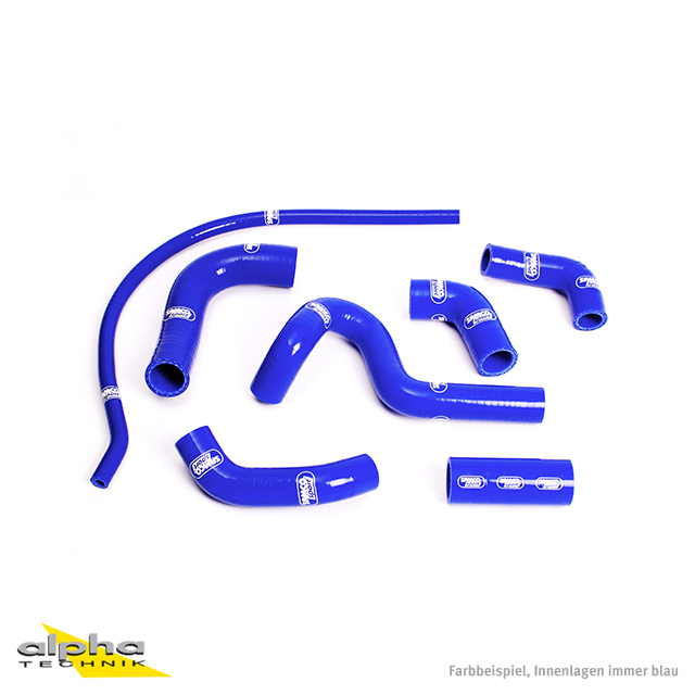 Kit de mangueras de silicona SAMCO SPORT azul para Ducati 749R 999R S Año del modelo 2004-2007