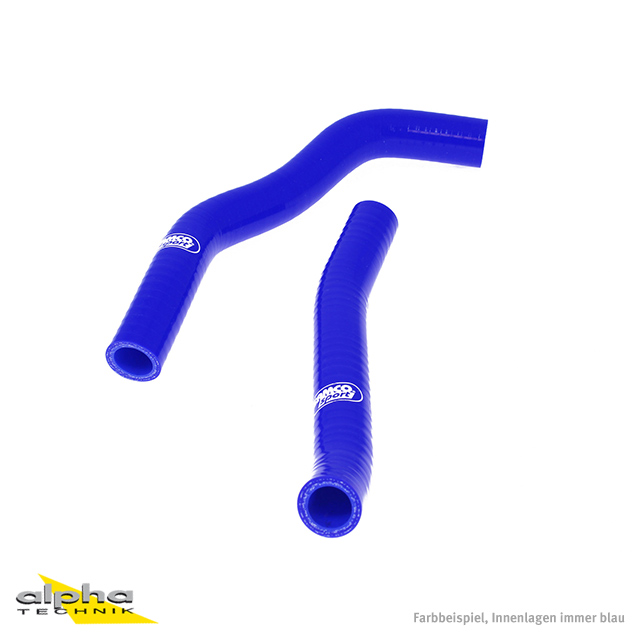 Kit de mangueras de silicona SAMCO SPORT azul para Yamaha YZ85 años 1997-2018