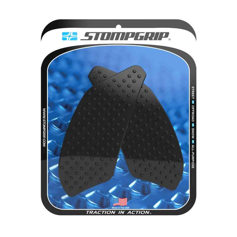Almohadilla Stompgrip depósito de gasolina negra, Volcano, para BMW, G310R 2021-2025