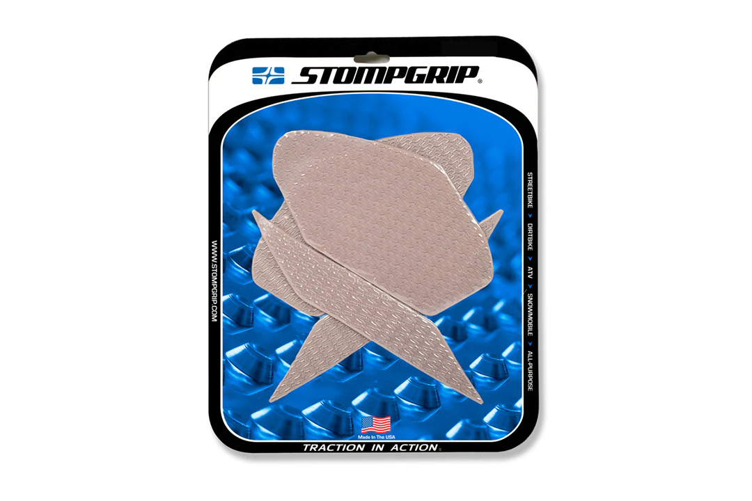 Stompgrip transparente, Icon, para Kawasaki Ninja 400, 2018-2024