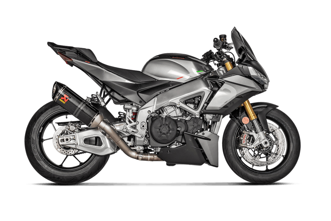Escape Akrapovic Slip-On Line (Carbono) para Aprilia RSV4 y Tuono V4 a partir del año modelo 2021-