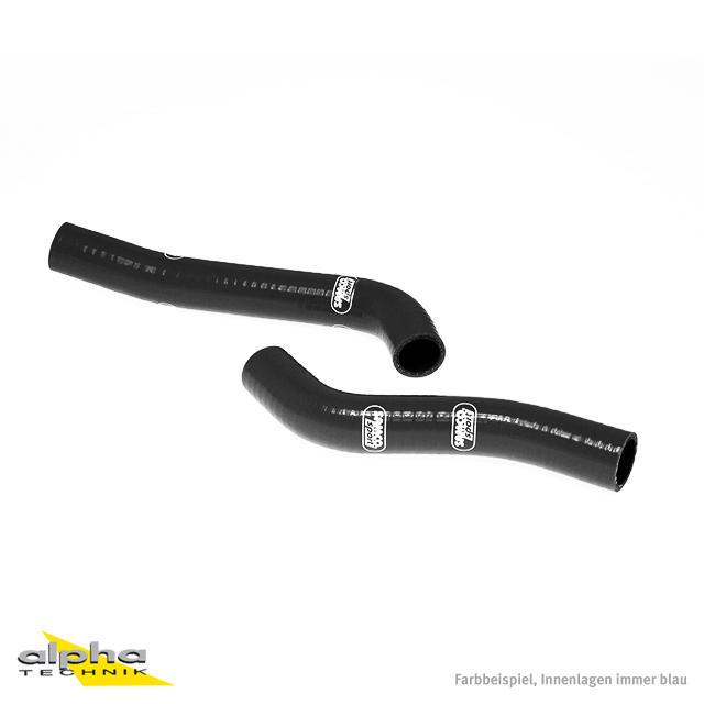 Kit de mangueras de silicona SAMCO SPORT negro para KTM 690 SMC R 690 Enduro R Año del modelo 2008-2013
