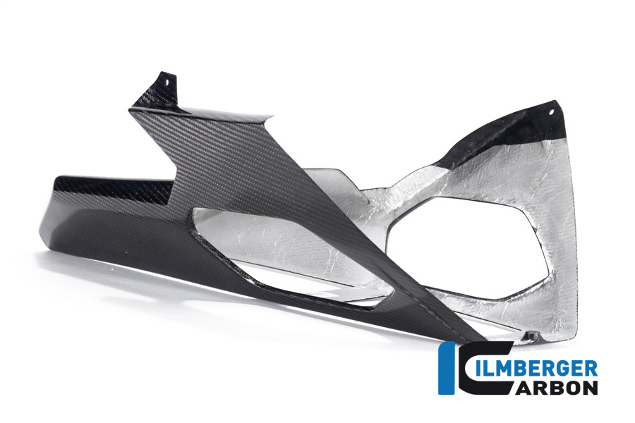 Parte inferior del carenado de carbono Ilmberger - pieza de prolongación, brillante, BMW M1000RR 2023-
