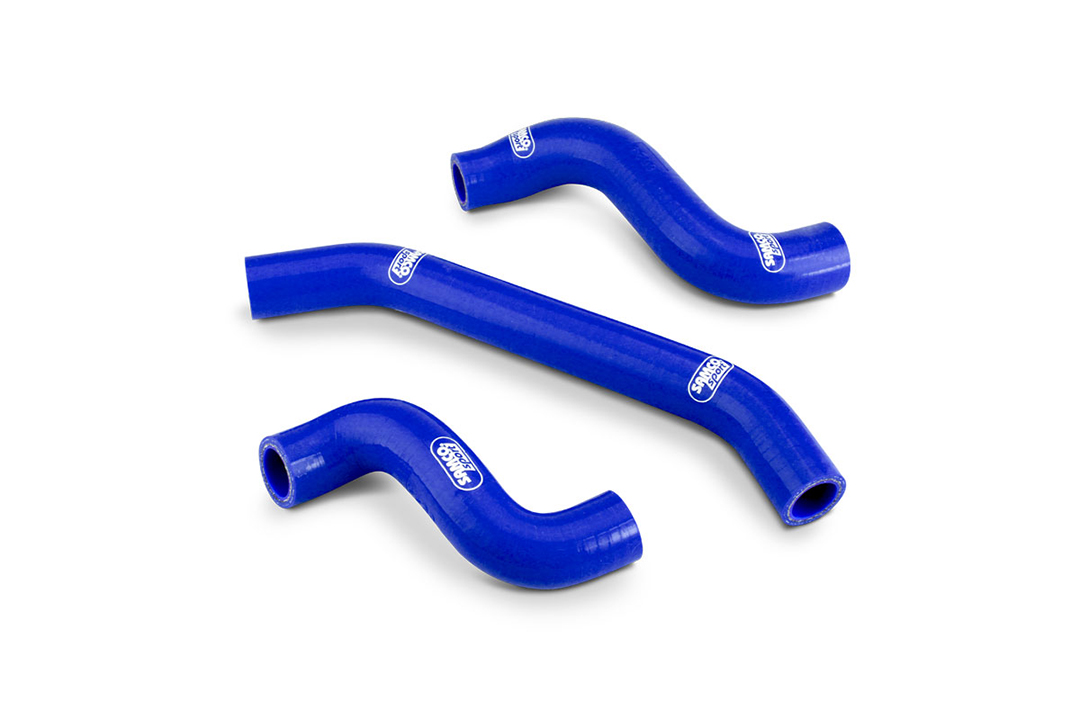 Kit de mangueras de silicona SAMCO SPORT, 3 piezas, azul para modelos KTM y Husqvarna