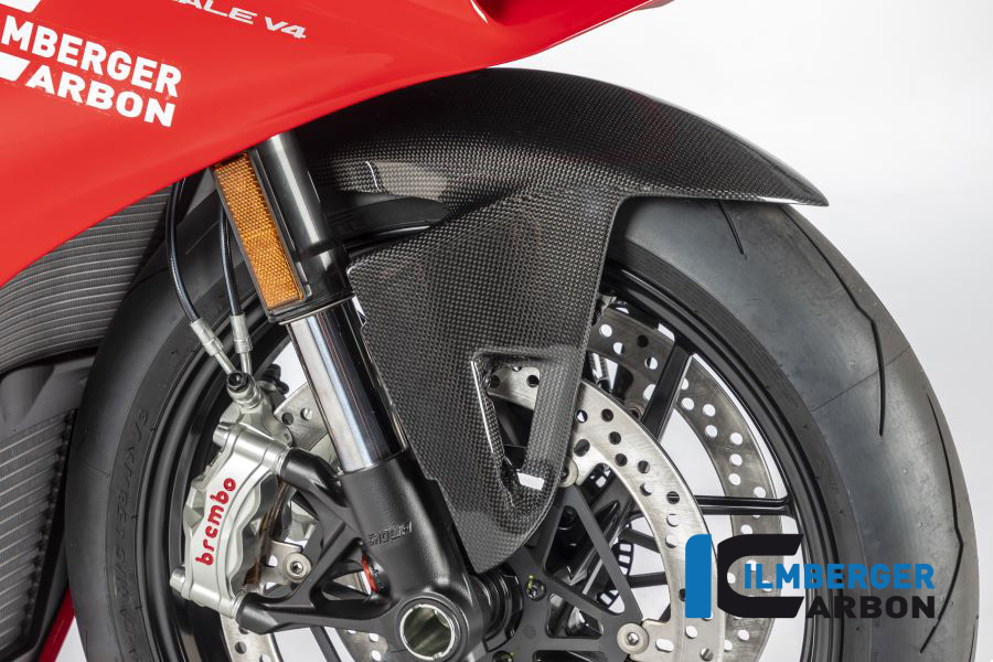 Guardabarros de carbono Ilmberger anterior, delanteroe brillante Ducati Panigale V4/V4 S/V4 R